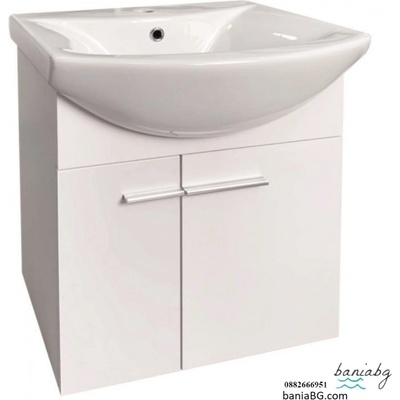 Inter Ceramic Долен конзолен pvc шкаф за баня icp 5543/60