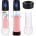 Paloqueth Electric Penis Vacuum Pocket Pussy Pump with Suction & Vibration