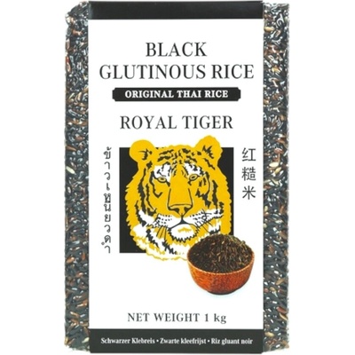 Royal Tiger Čierna lepkavá ryža 1 kg