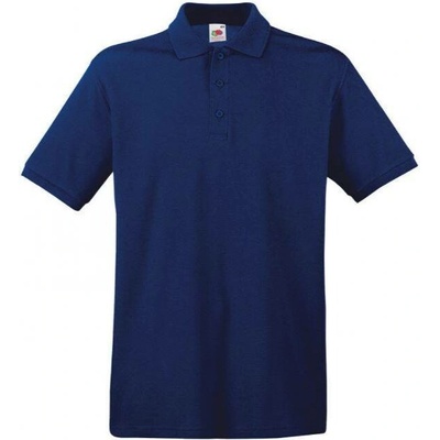 Fruit of the Loom pánská polokošile Premium polo Navy