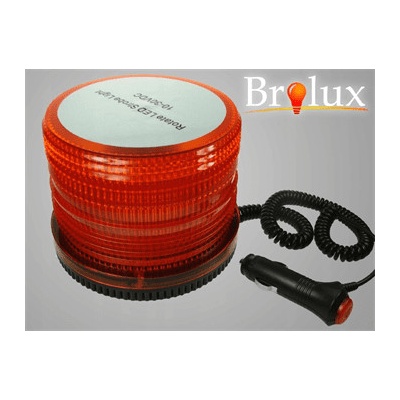 sapro LED maják výstražný oranžový BROLUX, 12-24 V, IP55, s magnetem | Zboží Auto