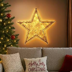 Brilagi - LED външна коледна украса LED/2, 6W/230V IP44 47x45 cm звезда (BG2542)