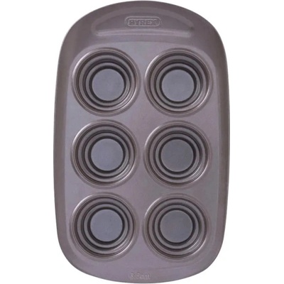 Pyrex Forma na 6 mini tortičiek Asymetria 29x18 cm