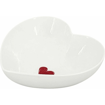 by inspire Mistička Srdce Valentýn bílá červená 12,5 cm
