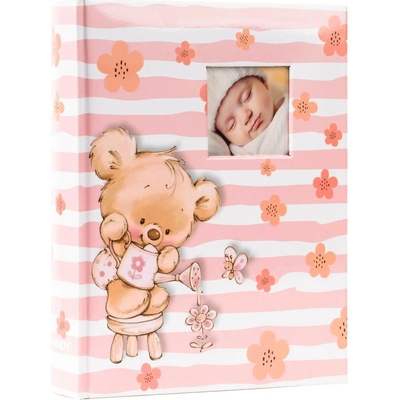 Fandy Fotoalbum 10x15/200foto B-46200SB Flowery 2 růžové