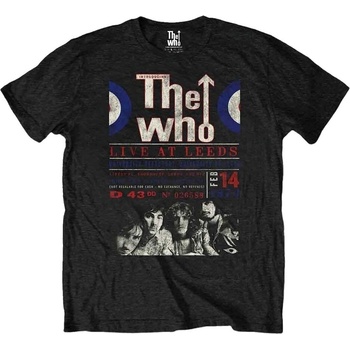 The Who Риза Live At Leeds '70 Unisex Black S (WHOECOTS01MB01)