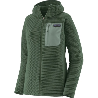 Patagonia Дамско поларено яке Patagonia Women's R1 Air Full-Zip Hoody Fleece jacket - Canopy Green (105-6525-1013)