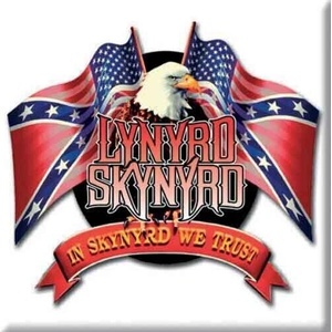 Lynyrd Skynyrd Eagle & Flags Магнит (LSMAG03)
