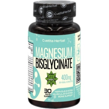 Cvetita Herbal Magnesium Bisglycinate 400 mg [30 Таблетки]