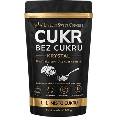 SWS Cukr Bez Cukru Krystal 800 g