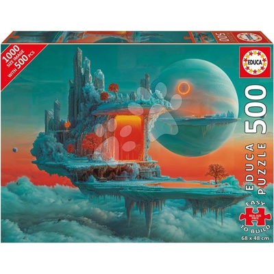 Educa Planet of Fire and Ice a Fix lepidlo 500 dielov