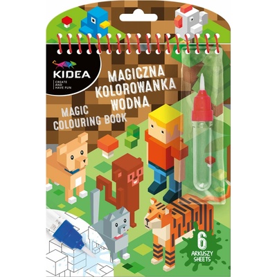 Kidea vodná omaľovánka Kocky 453