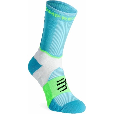 Compressport Ultra Trail Socks V2.0 Norse Blue Neon Green