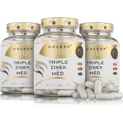 Golden Nature 2+1 Exclusive Triple Zinek + Měď 300 kaplí