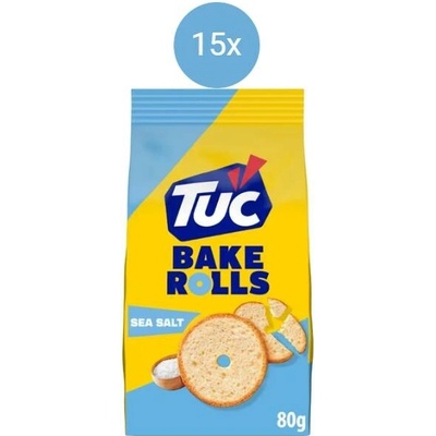 TUC bake rolls salt 15x 80 g