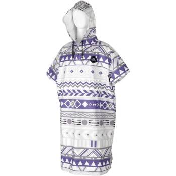 Aropec пончо за преобличане Poncho Purple White 1P09 бяло с лилаво
