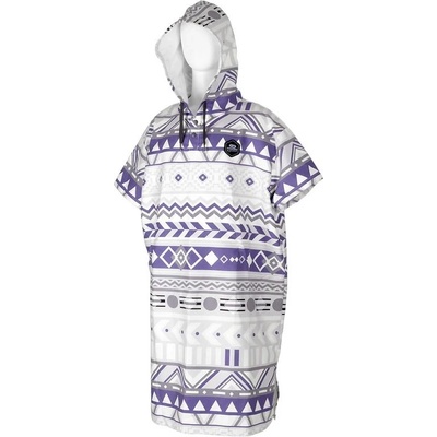 Aropec пончо за преобличане Poncho Purple White 1P09 бяло с лилаво