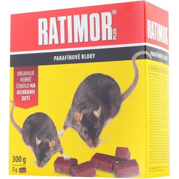 Unichem Ratimor Bromadiolon parafínové bloky 300 g