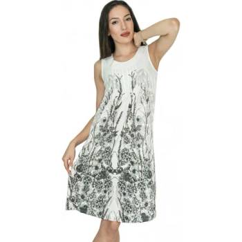 Image 1 of mar. fashion Бяла рокля с цветя без хастар (a20)