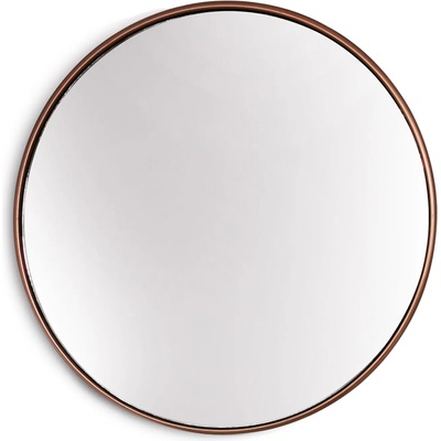Casa Chic Fournier Стенно огледало с метална рамка кръгло Ø 80 см (EL-MIR-MET-80X80-ROS) (EL-MIR-MET-80X80-ROS)