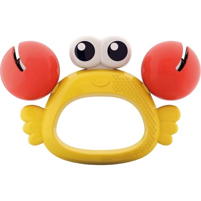 Hola Toys Бебешка дрънкалка и гризалка Hola Toys - Рак (E318B_3)