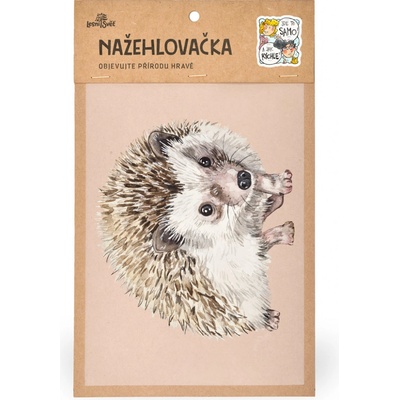 Lesní svět Nažehlovačka M 077 - Ježek bělobřichý