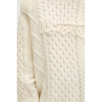 ROTATE Пуловер с вълна Rotate (114301857)