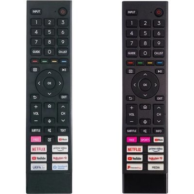 съвместим Hisense erf3a80, zdl3201211, 43a6gtuk, 65a6gtuk, 58a6gtuk, 58a7hqtuk, a20480h, a212113, a22140t - заместител дистанционно управление (erf3a80, zdl3201211, 43a6gtuk, 65a6gtuk, 58a6gtuk, 58a7hqtuk, a20480h, a212113, a22140t)
