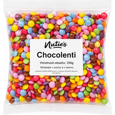 Nutie´s Chocolenti barevné mini lentilky 5 kg