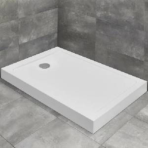 Radaway Doros F Компактно правоъгълно душ корито 160x80 см бял акрил (SDRFP1680-05)