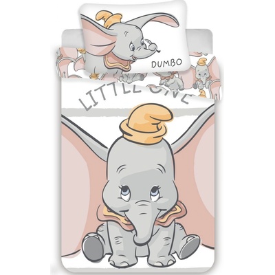 Jerry Fabrics obliečky Dumbo Stripe 100 x 135 cm 60x40 cm