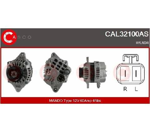 generátor CASCO CAL32100AS