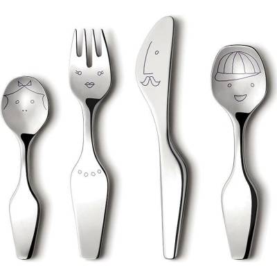 Georg Jensen Dětský příbor Twist family 4 ks