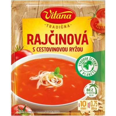 Vitana Tradičná rajčinová s cestovinovou ryžou polievka 70 g