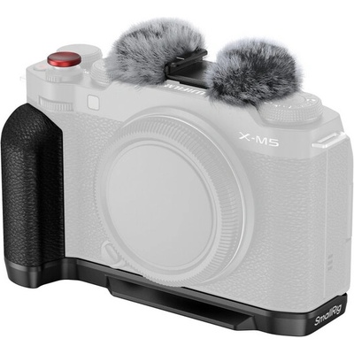 SmallRig 4876 montážna doska v tvare L so silikónovou rukoväťou pre FUJIFILM X-M5 Black
