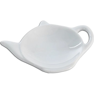 Tácek pod čajový sáček, porcelán