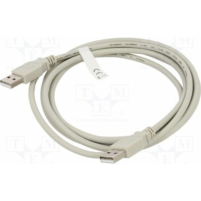 Goobay 50796 USB 2.0 USB A vidlice z obou stran 2m šedý