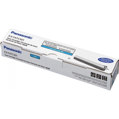 Panasonic Оригинален тонер Panasonic Cyan KX-FATC501E за KX-MC6020 2K "KX-FATC501E (KX-FATC501E)