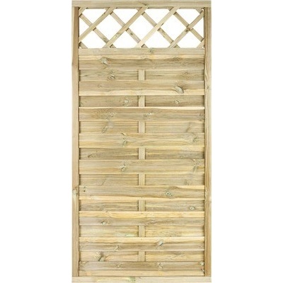 Drevený plot Molina 90x180 cm prírodný impregnovaný