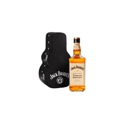 Jack Daniel's Honey 35% 0,7 l (dárkové balení kytara)