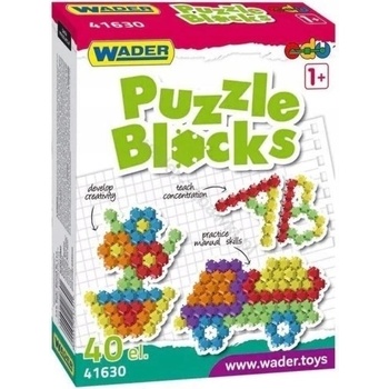 WADER puzzle kostky 40 ks