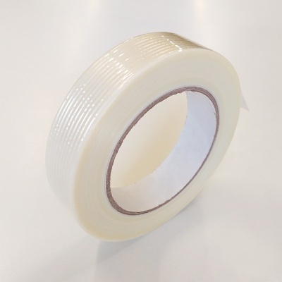 CleverPack Lepiaca pevná páska s pozdĺžnymi vláknami 25 mm x 50 m