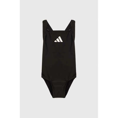 adidas Performance 3 Bars Sol ST Jednodielne detské plavky čierna