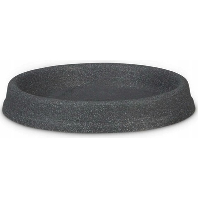 Podmiska pod květník MARCELLA plastová antracitová d38cm