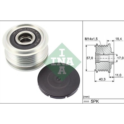 Předstihová spojka Schaeffler INA 535 0295 10 IN 535029510