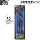 Green Stuff World: Modelářské nástroje 3 ks