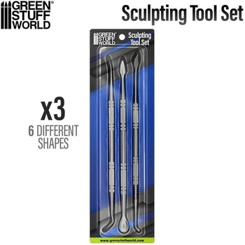 Green Stuff World: Modelářské nástroje 3 ks