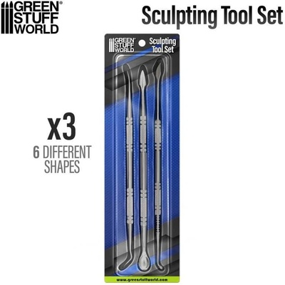 Green Stuff World: Modelářské nástroje 3 ks
