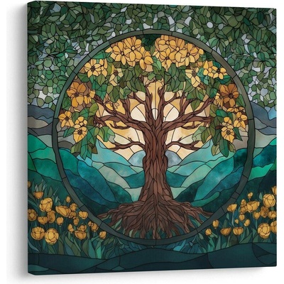 Obraz magický strom života - 50x50