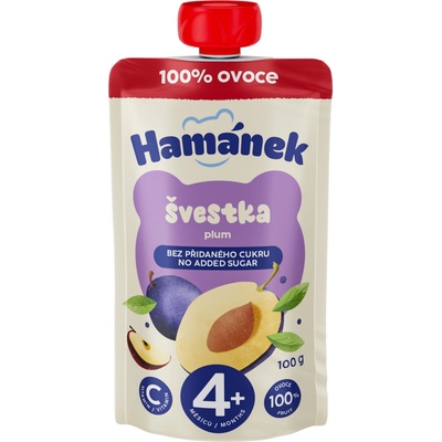 Hamánek kapsička Švestka a jablko 100 g – Zboží Mobilmania